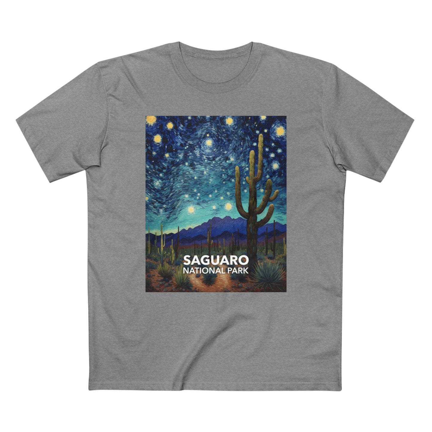 Saguaro National Park T-Shirt - The Starry Night