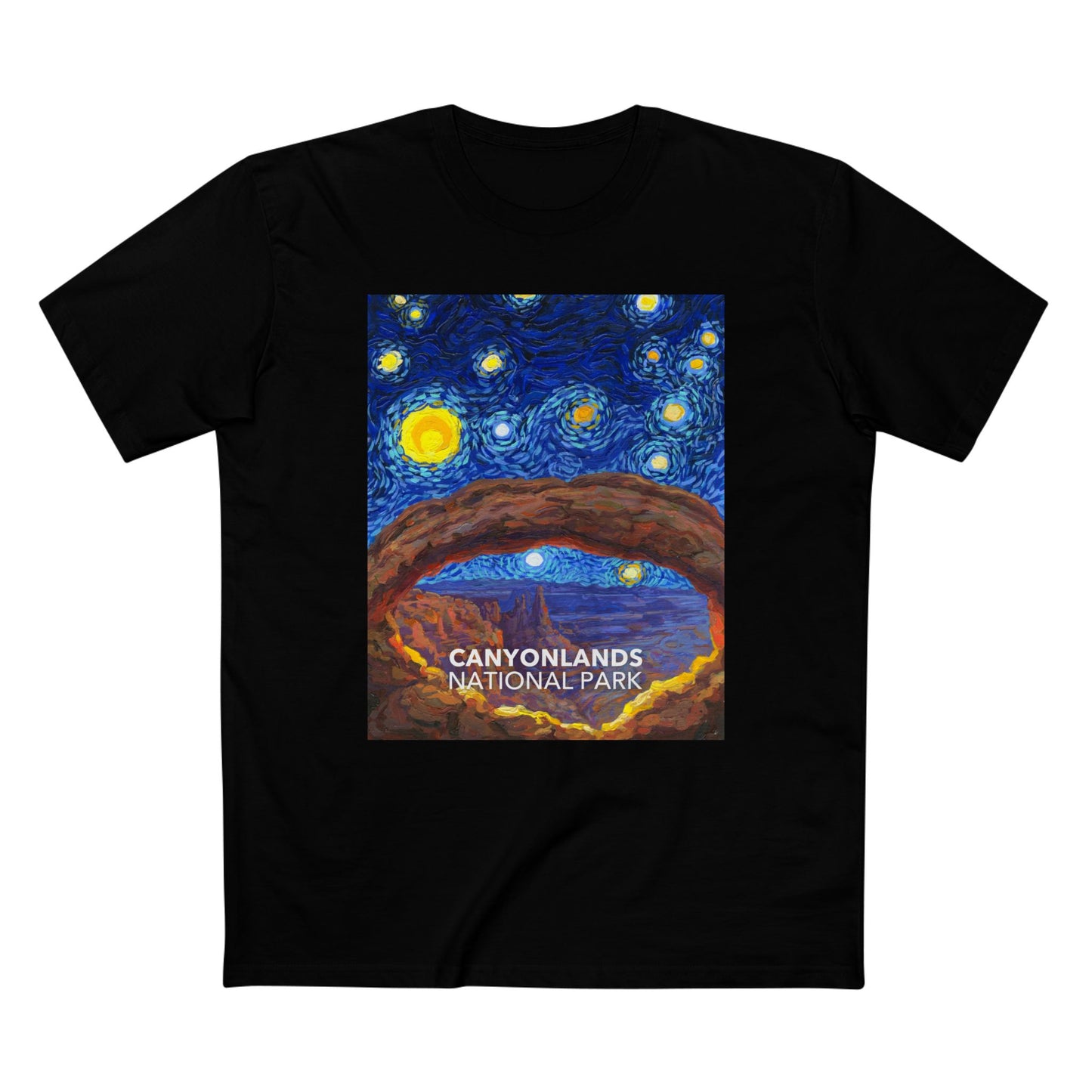 Canyonlands National Park T-Shirt - The Starry Night