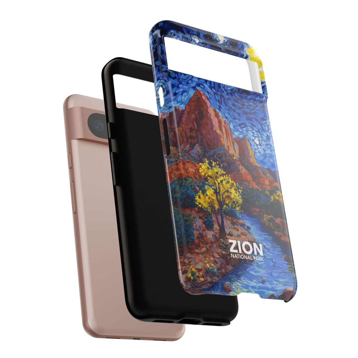 Zion National Park Phone Case - Starry Night