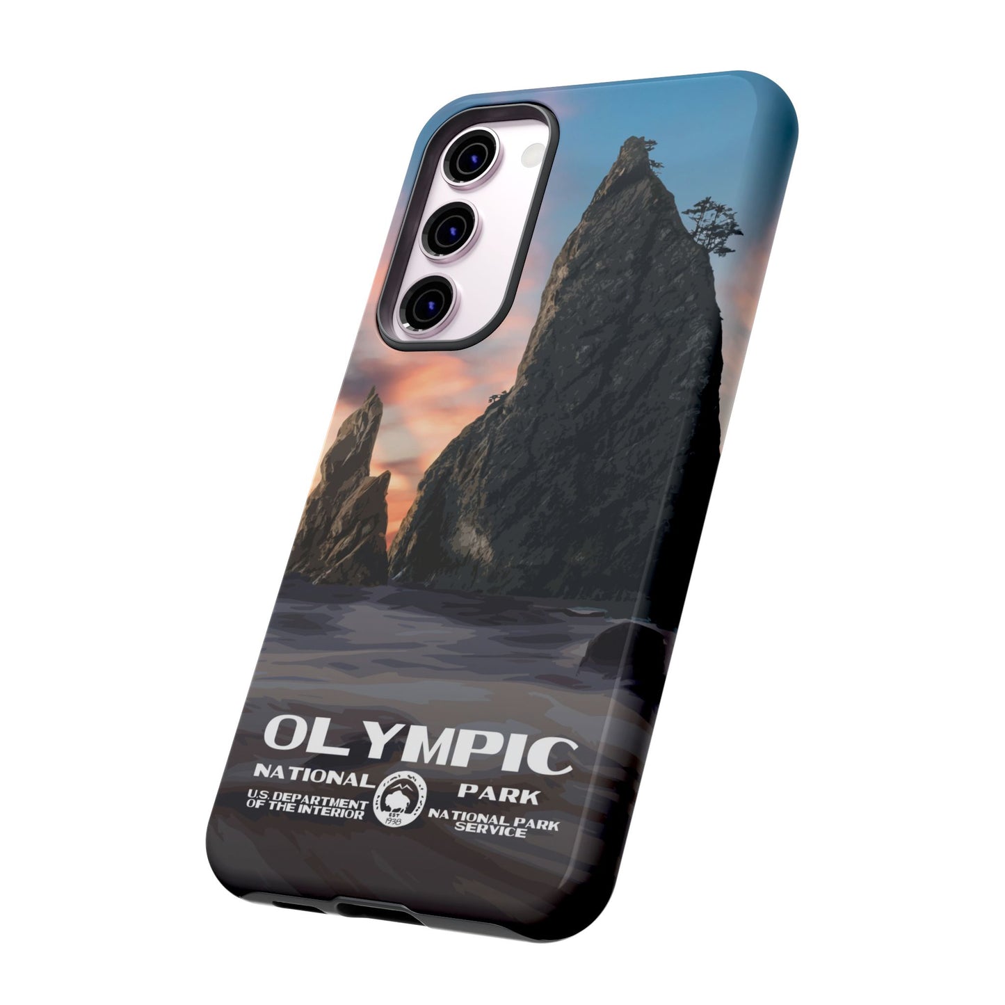 Olympic National Park Phone Case - WPA Style