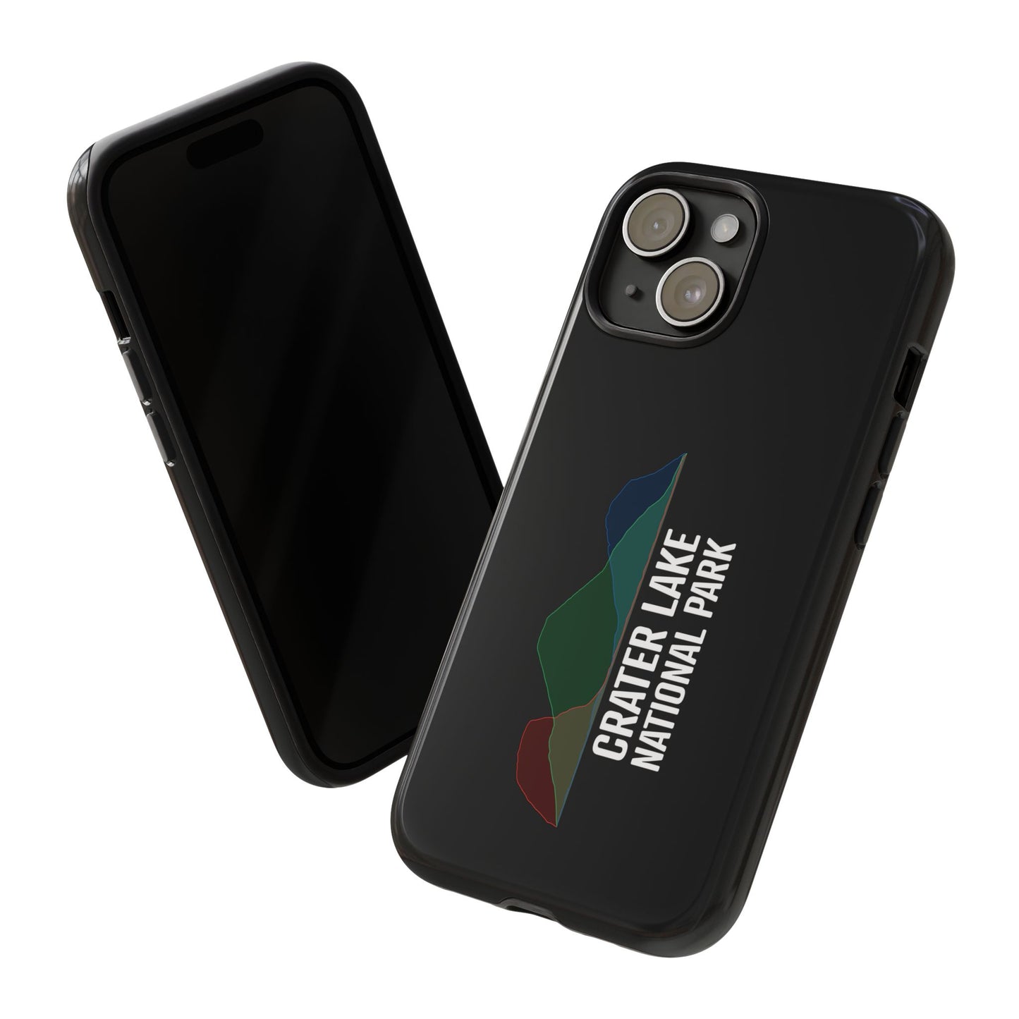 Crater Lake National Park Phone Case - Histogram Design