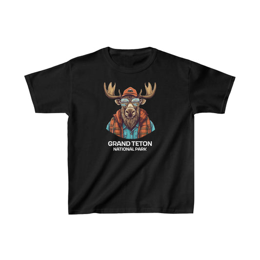 Grand Teton National Park Child T-Shirt - Cool Moose