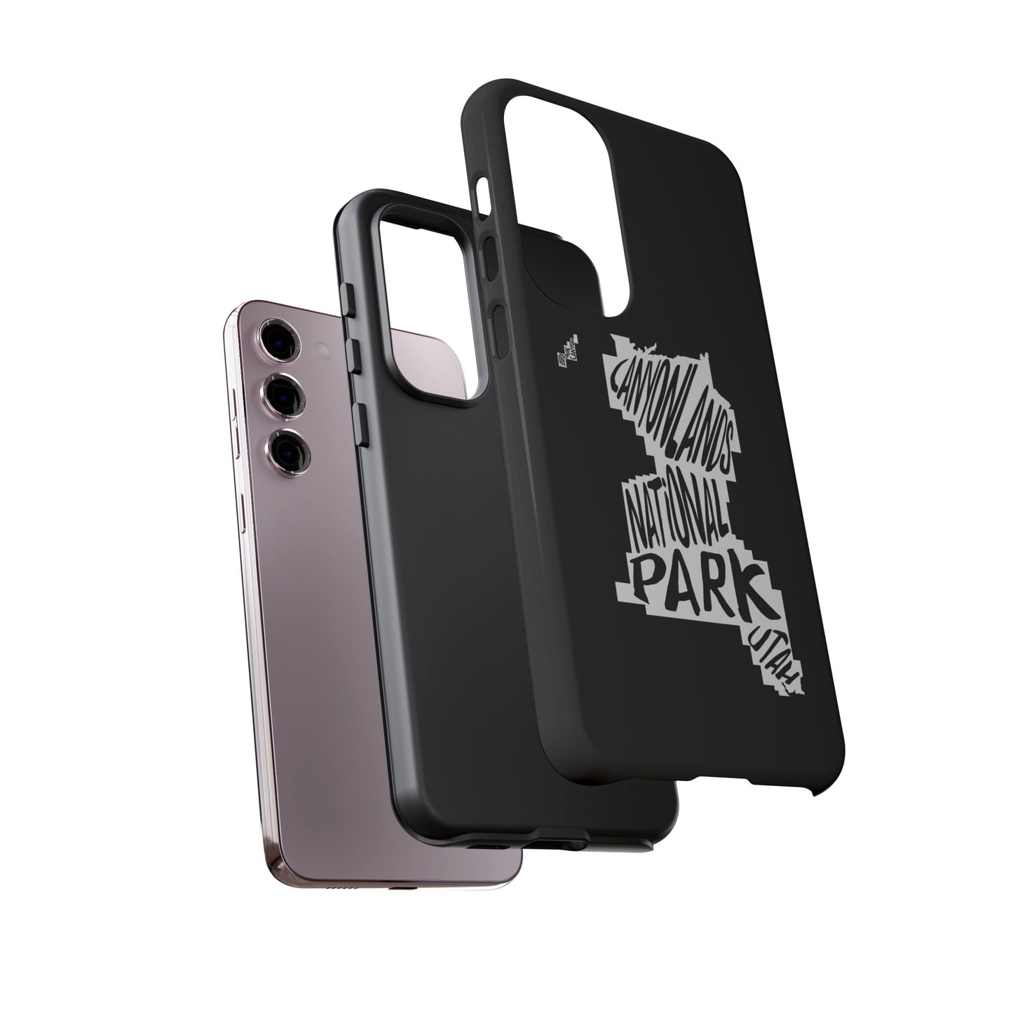 Canyonlands National Park Phone Case - Map Design