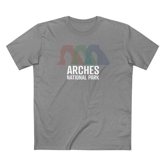 Arches National Park T-Shirt - Histogram Design