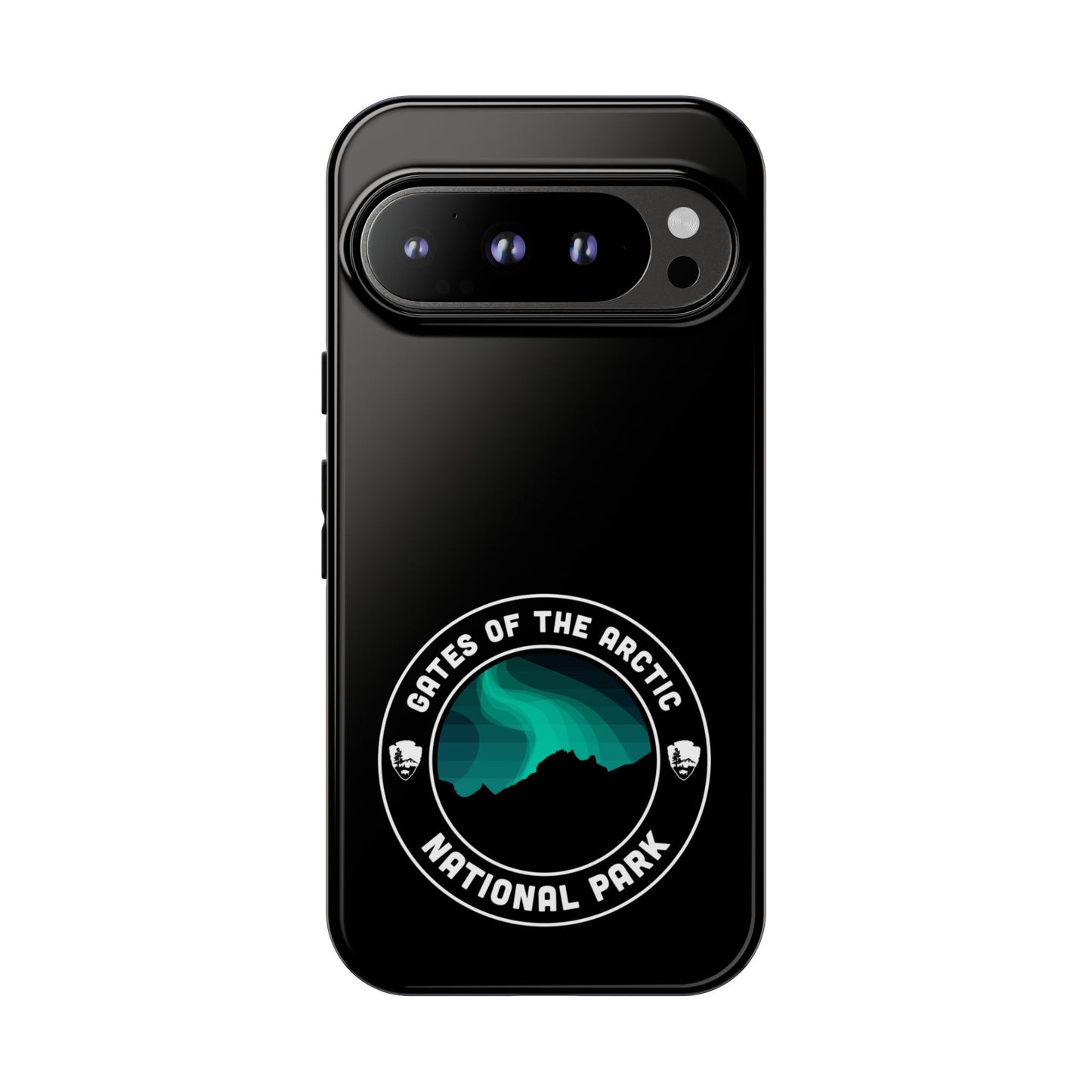 Gates of the Arctic National Park Phone Case - Round Emblem Design