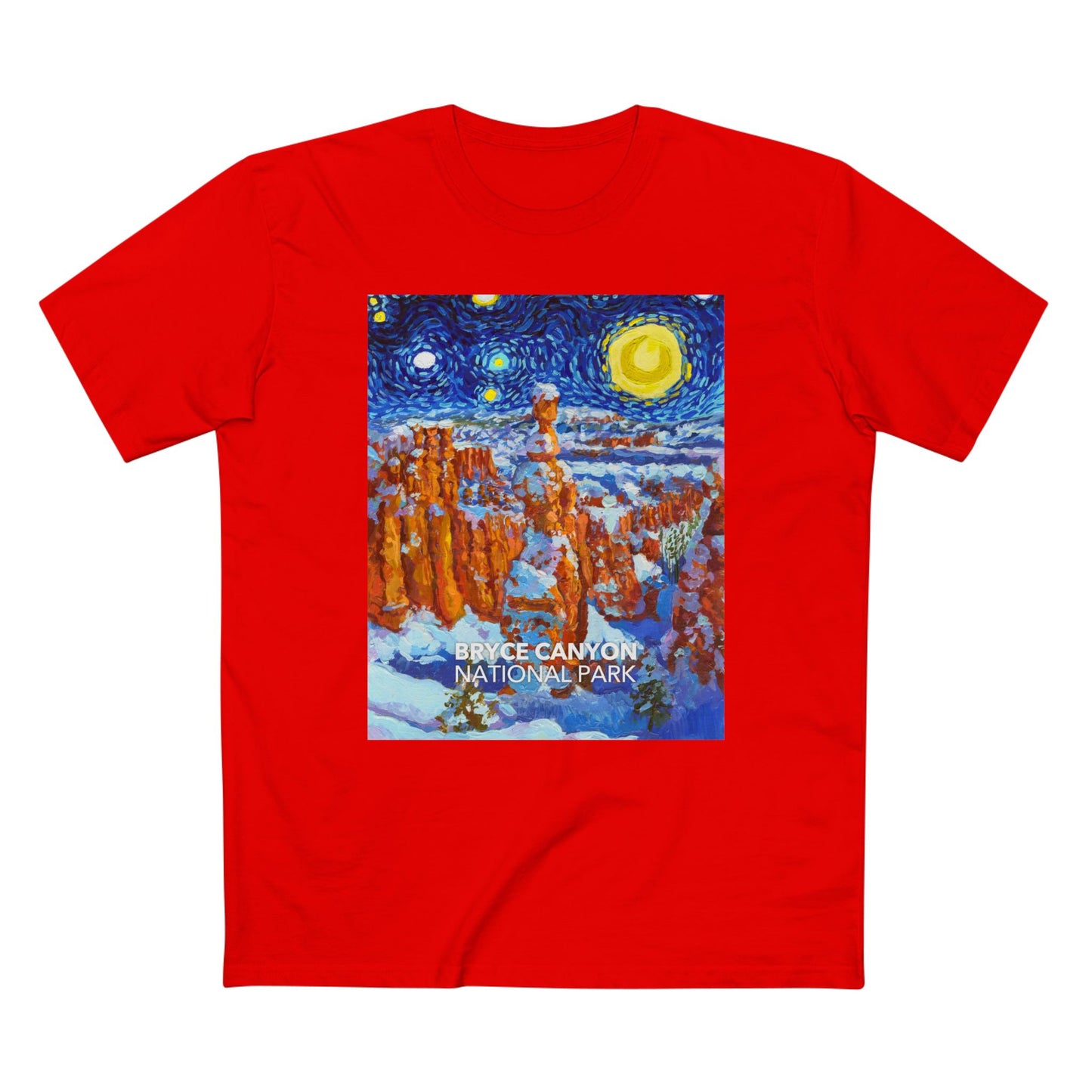 Bryce Canyon National Park T-Shirt - The Starry Night