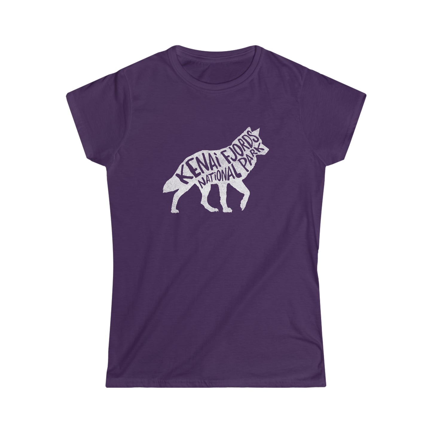 Kenai Fjords National Park Women's T-Shirt - Wolf