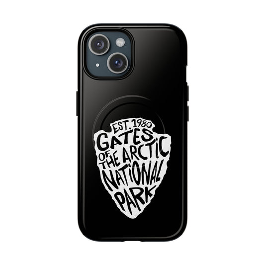 Gates of the Arctic National Park iPhone Case with MagSafe - Arrowhead Design