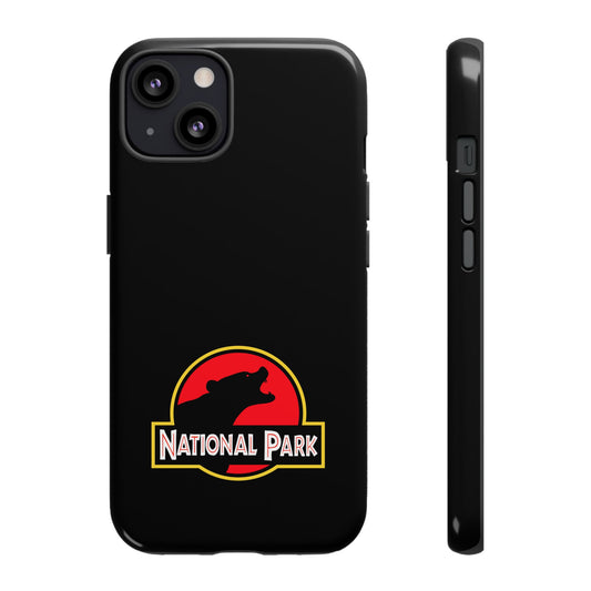 Bear National Park Phone Case - Parody Logo