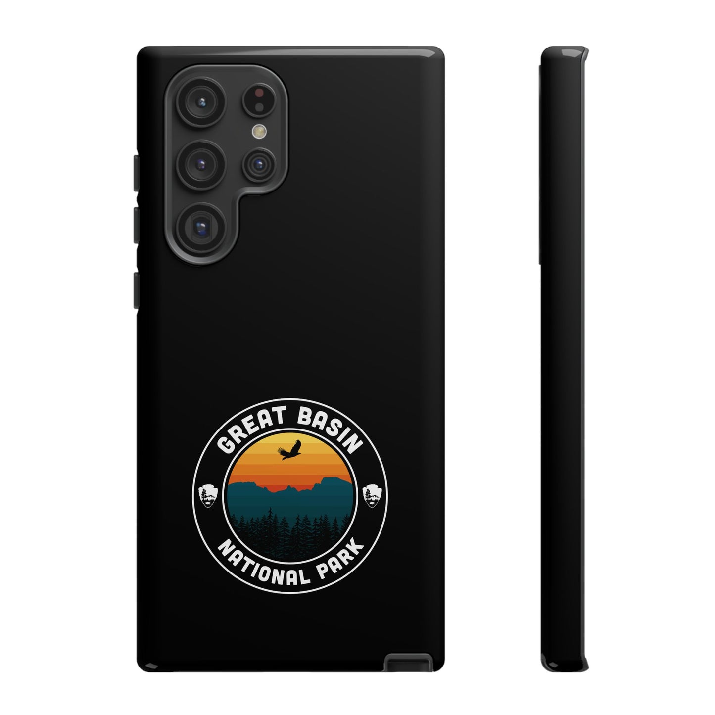 Great Basin National Park iPhone Case - Round Emblem Design