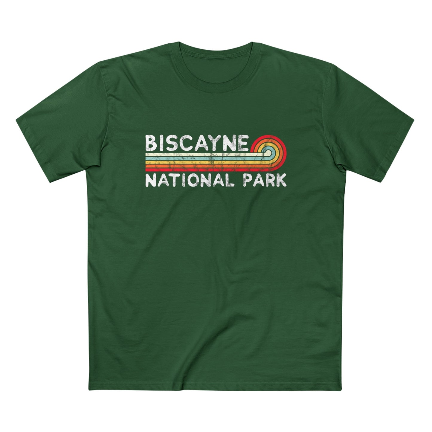 Biscayne National Park T-Shirt - Vintage Stretched Sunrise