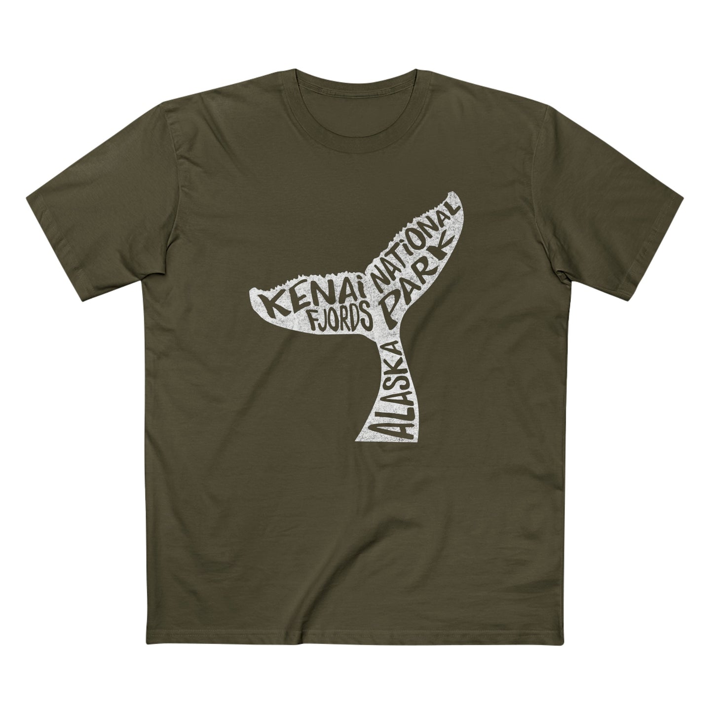 Kenai Fjords National Park T-Shirt - Whale Tail