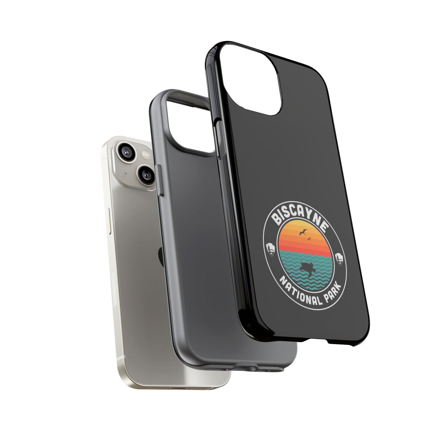 Biscayne National Park Phone Case - Round Emblem Design