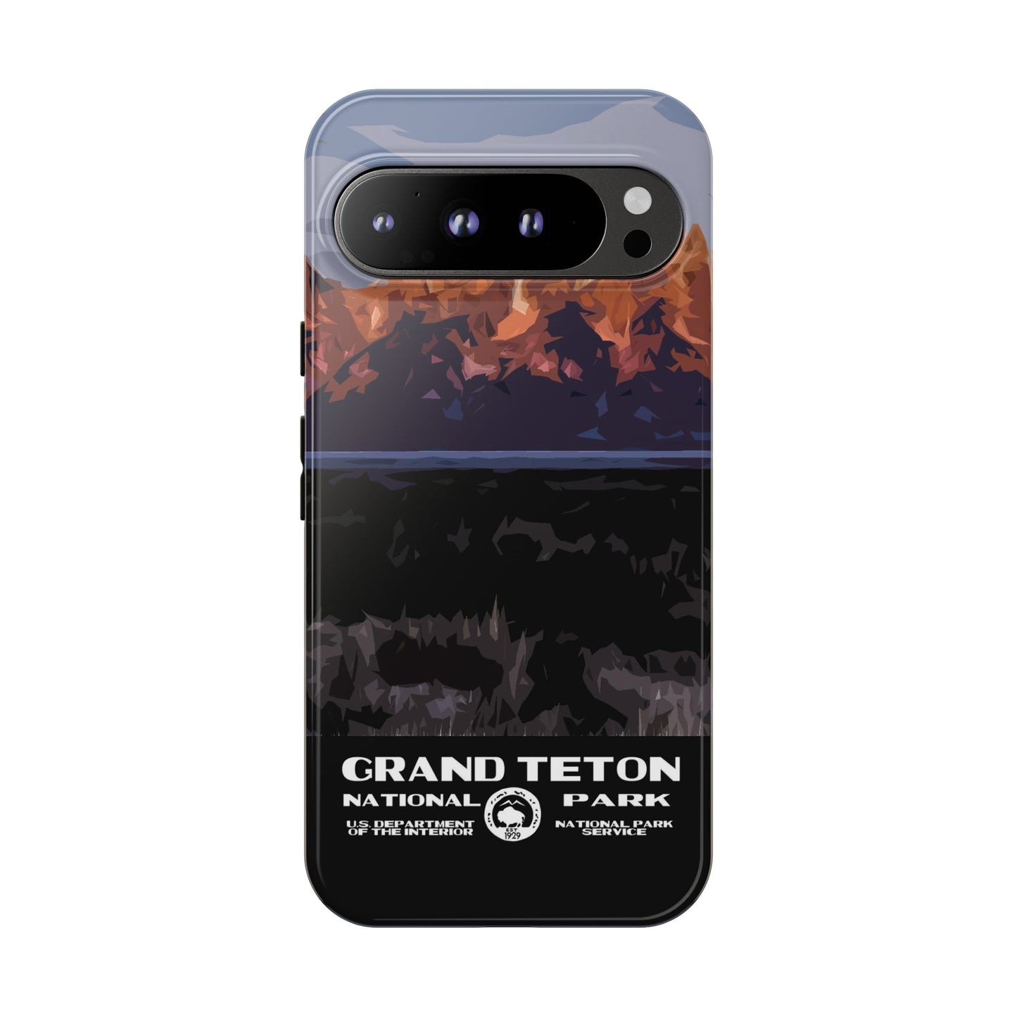 Grand Teton National Park Phone Case - WPA Style