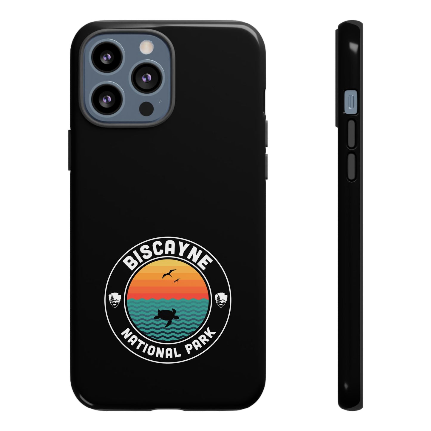 Biscayne National Park Phone Case - Round Emblem Design
