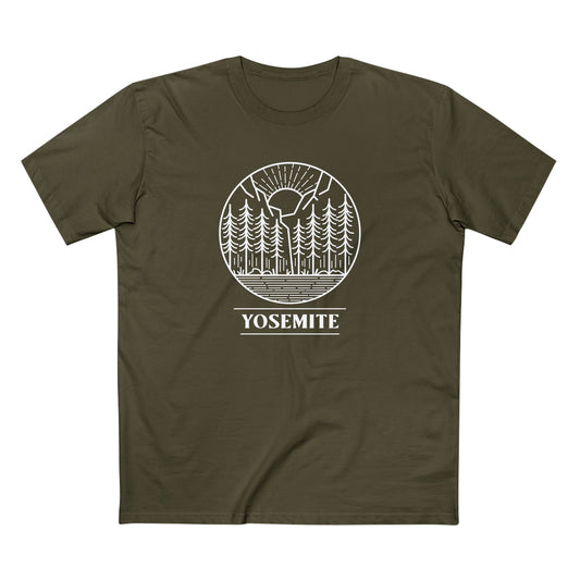 Yosemite National Park T-Shirt Sunrise Graphic