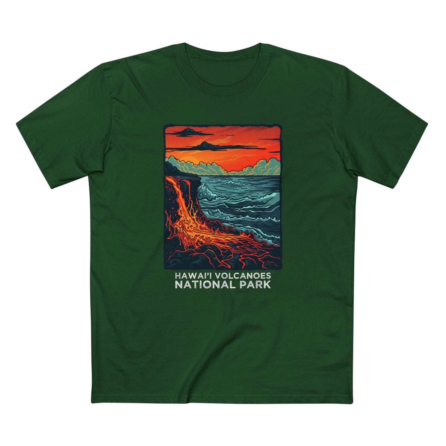 Hawai'i Volcanoes National Park T-Shirt - Sea Lava