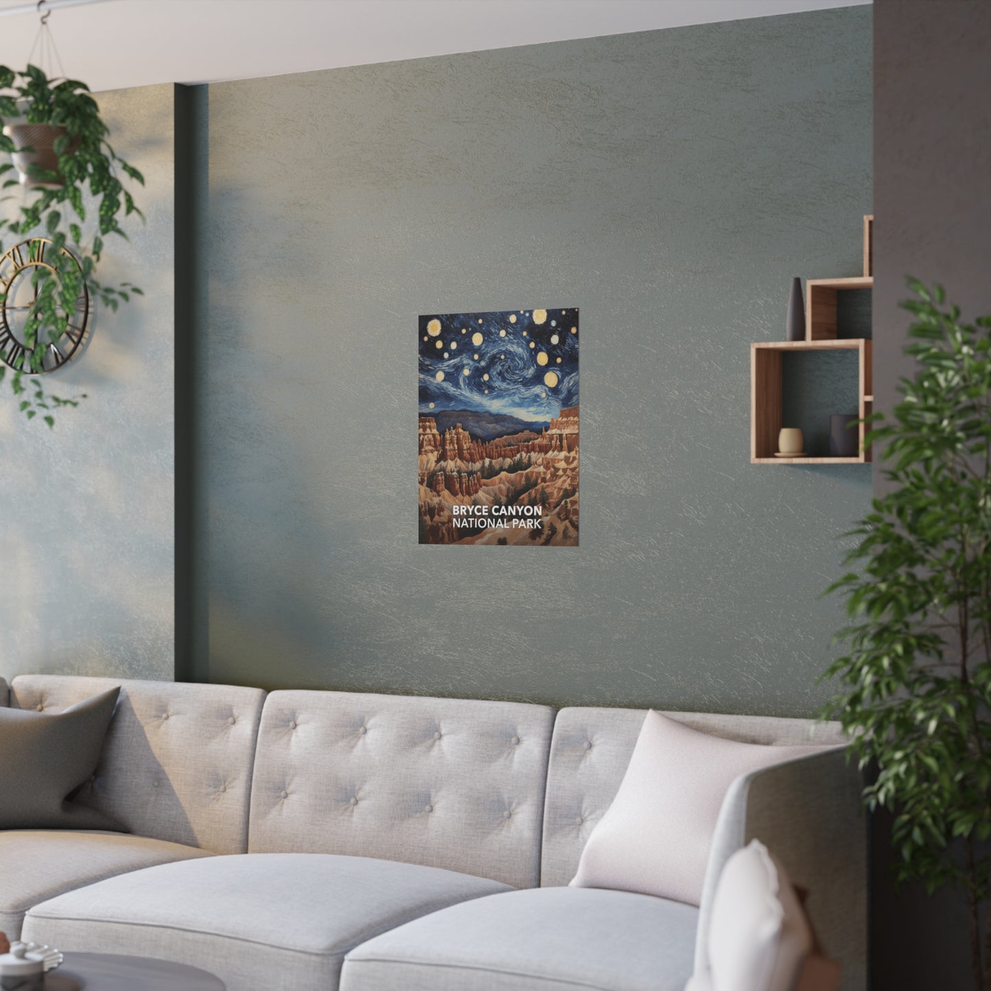 Bryce Canyon National Park Poster - Starry Night