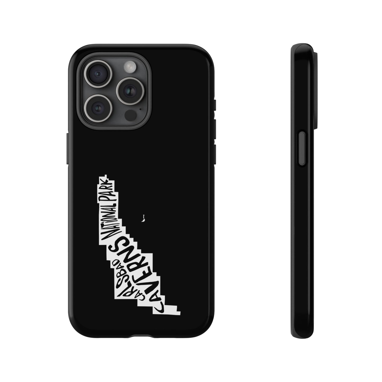 Carlsbad Caverns National Park Phone Case - Map Design