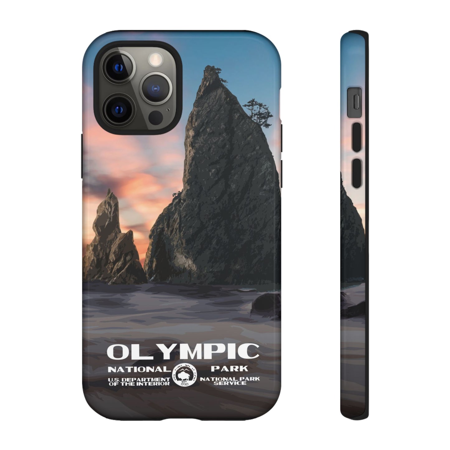 Olympic National Park Phone Case - WPA Style