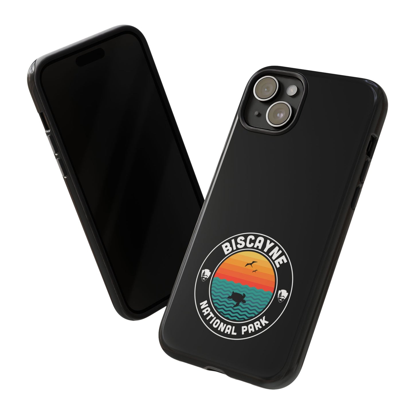 Biscayne National Park Phone Case - Round Emblem Design