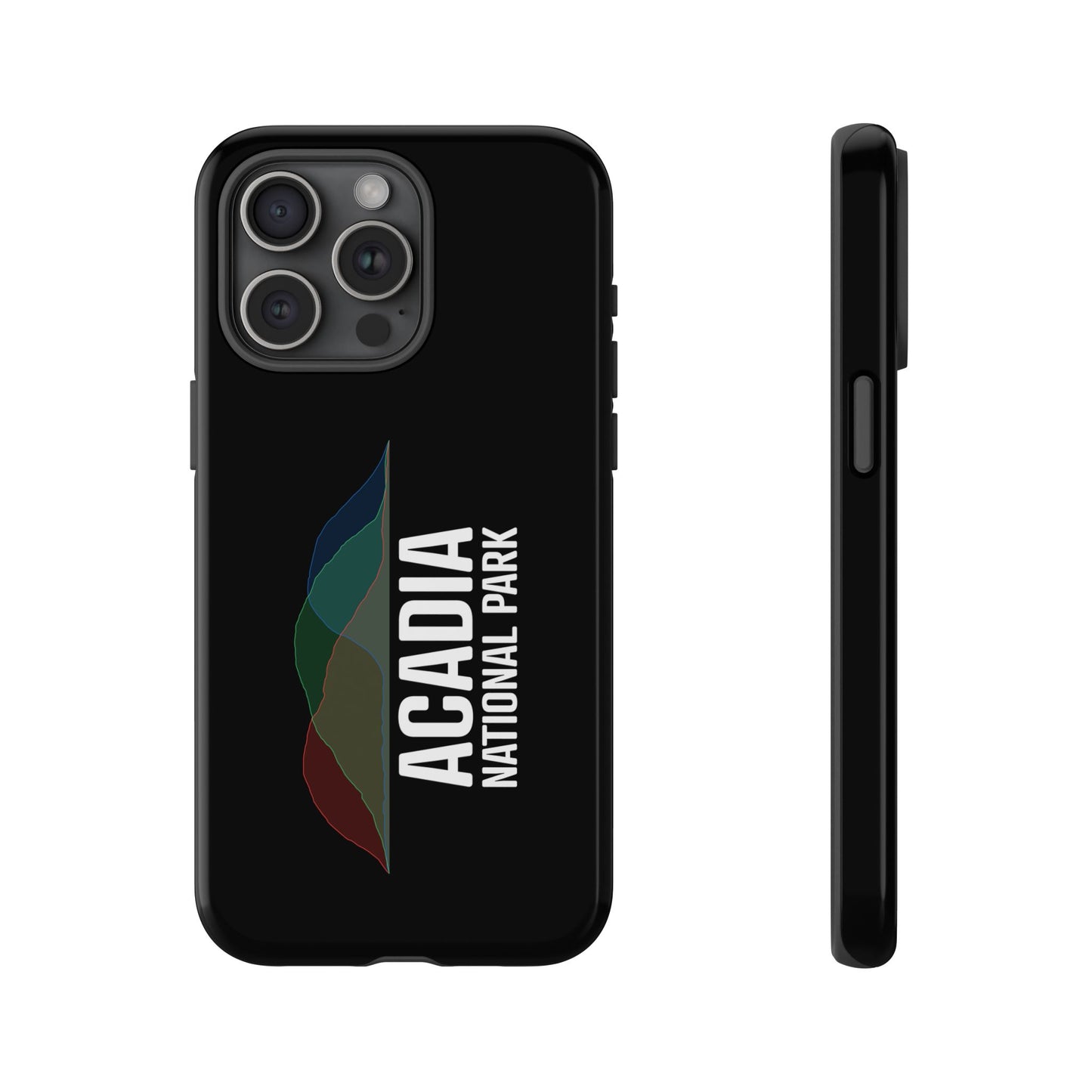 Acadia National Park Phone Case - Histogram Design