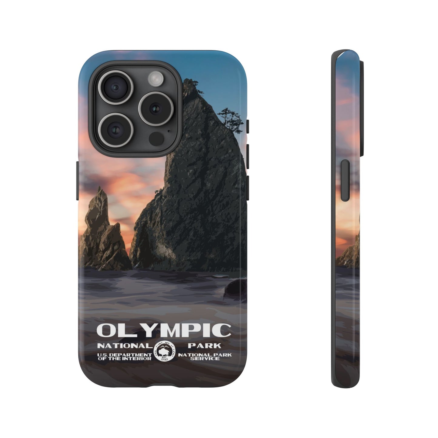 Olympic National Park Phone Case - WPA Style
