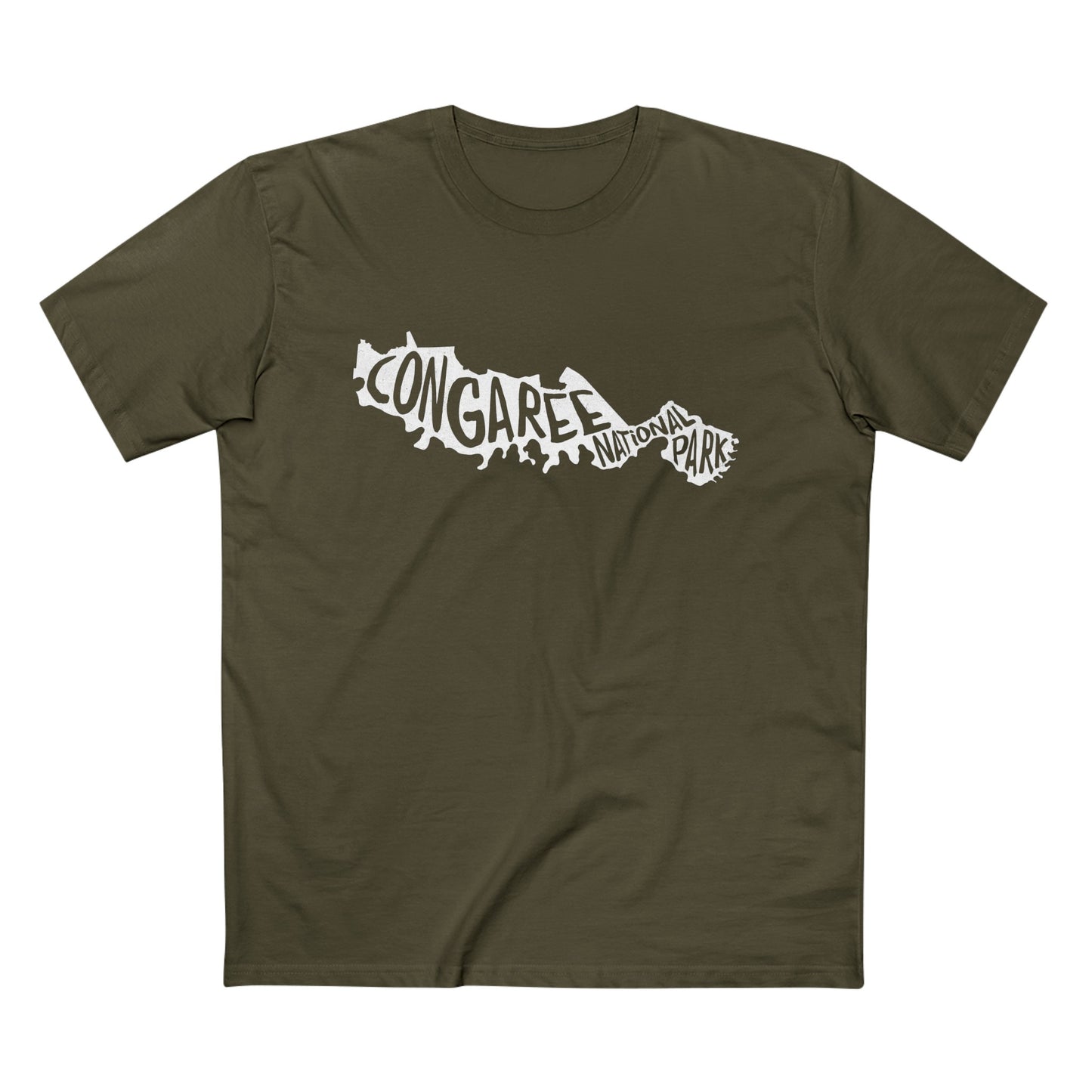 Congaree National Park T-Shirt - Map
