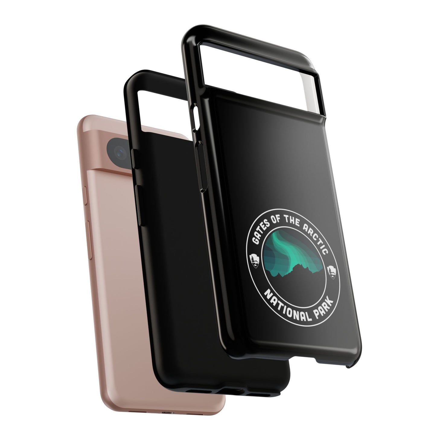 Gates of the Arctic National Park Phone Case - Round Emblem Design