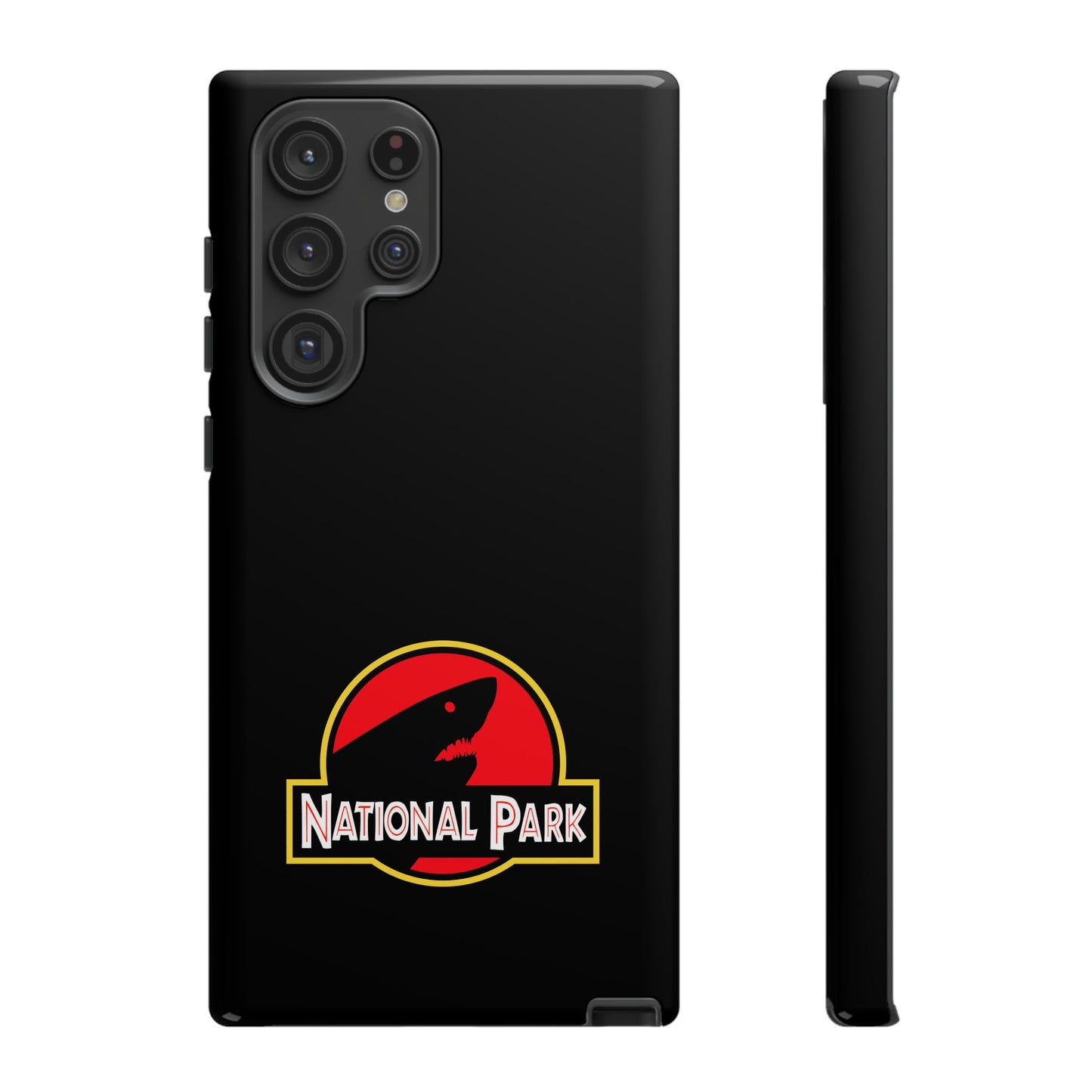 Shark National Park Phone Case - Parody Logo