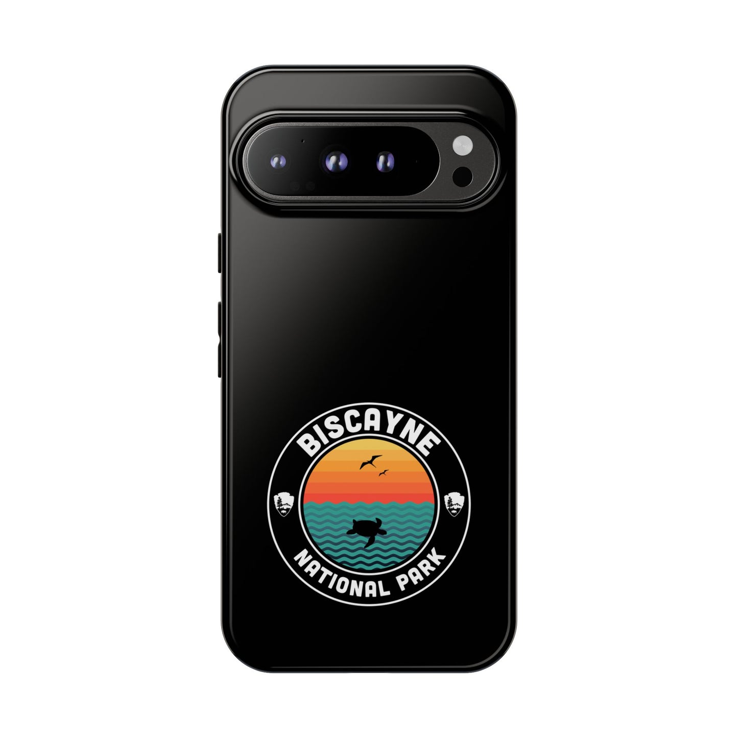 Biscayne National Park Phone Case - Round Emblem Design