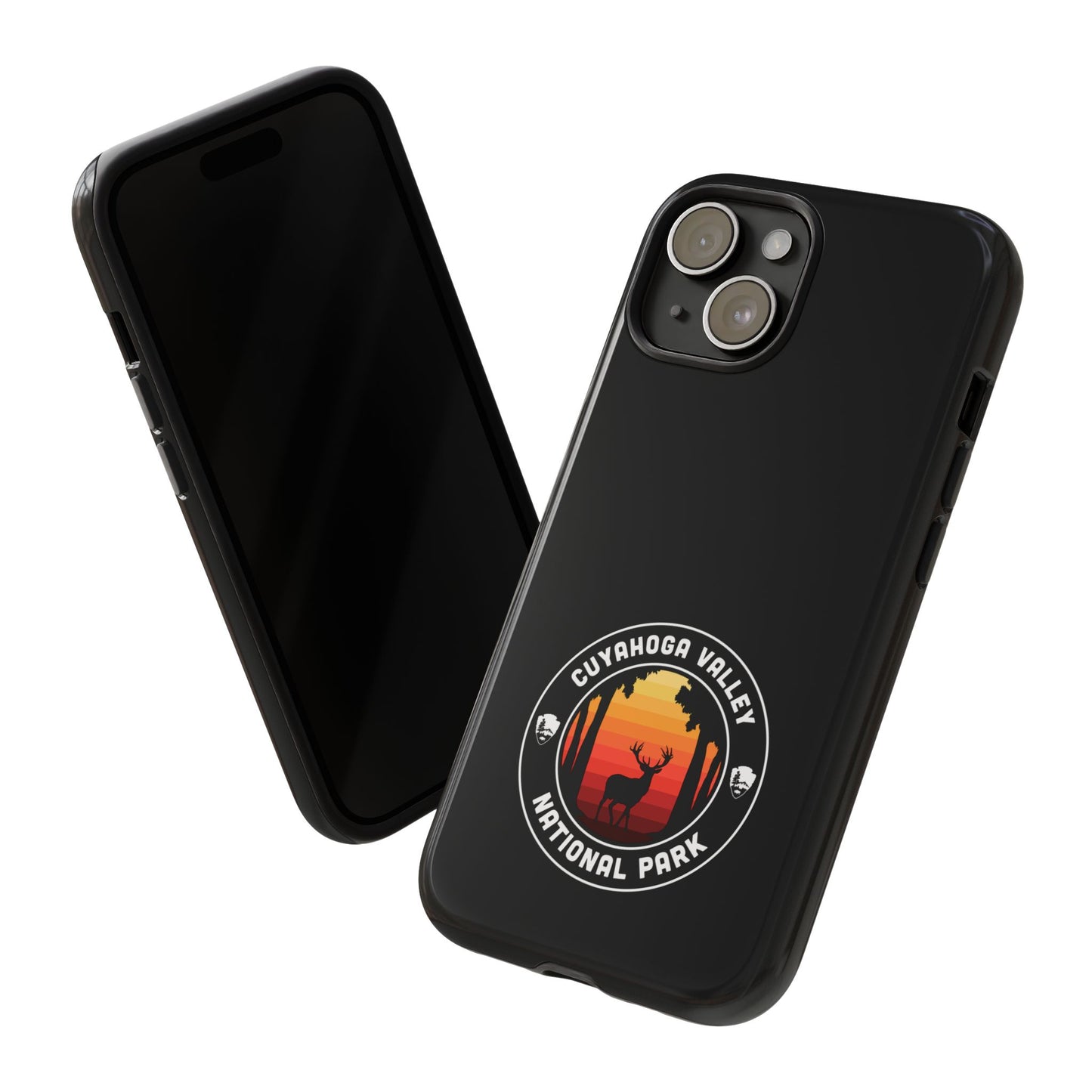 Cuyahoga Valley National Park Phone Case - Round Emblem Design