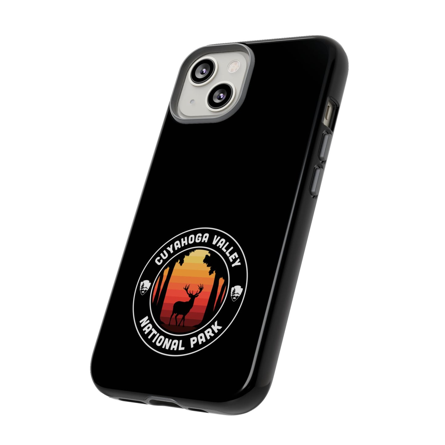 Cuyahoga Valley National Park Phone Case - Round Emblem Design