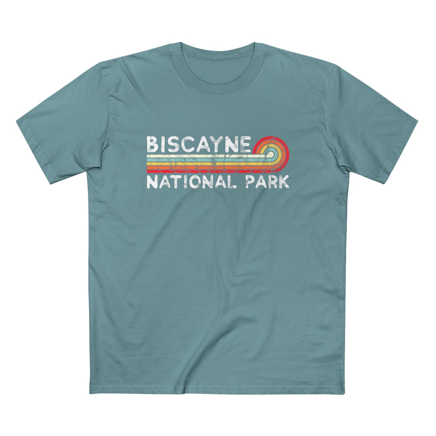 Biscayne National Park T-Shirt - Vintage Stretched Sunrise