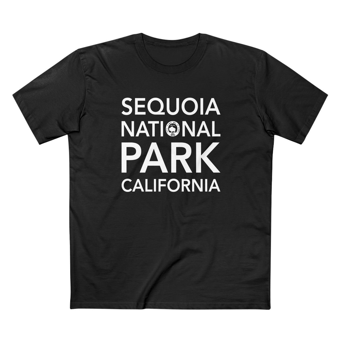 Sequoia National Park T-Shirt Block Text