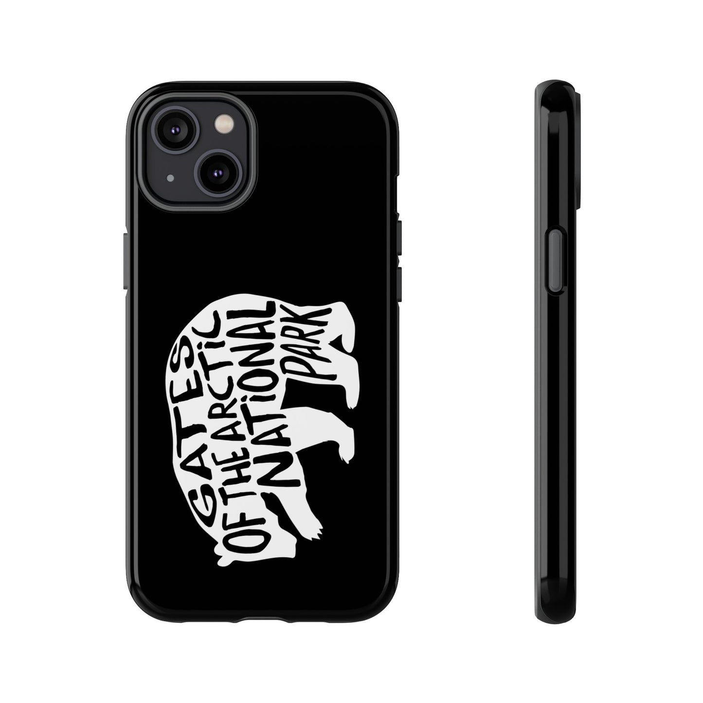 Gates of the Arctic National Park Phone Case - Grizzly Bear Design