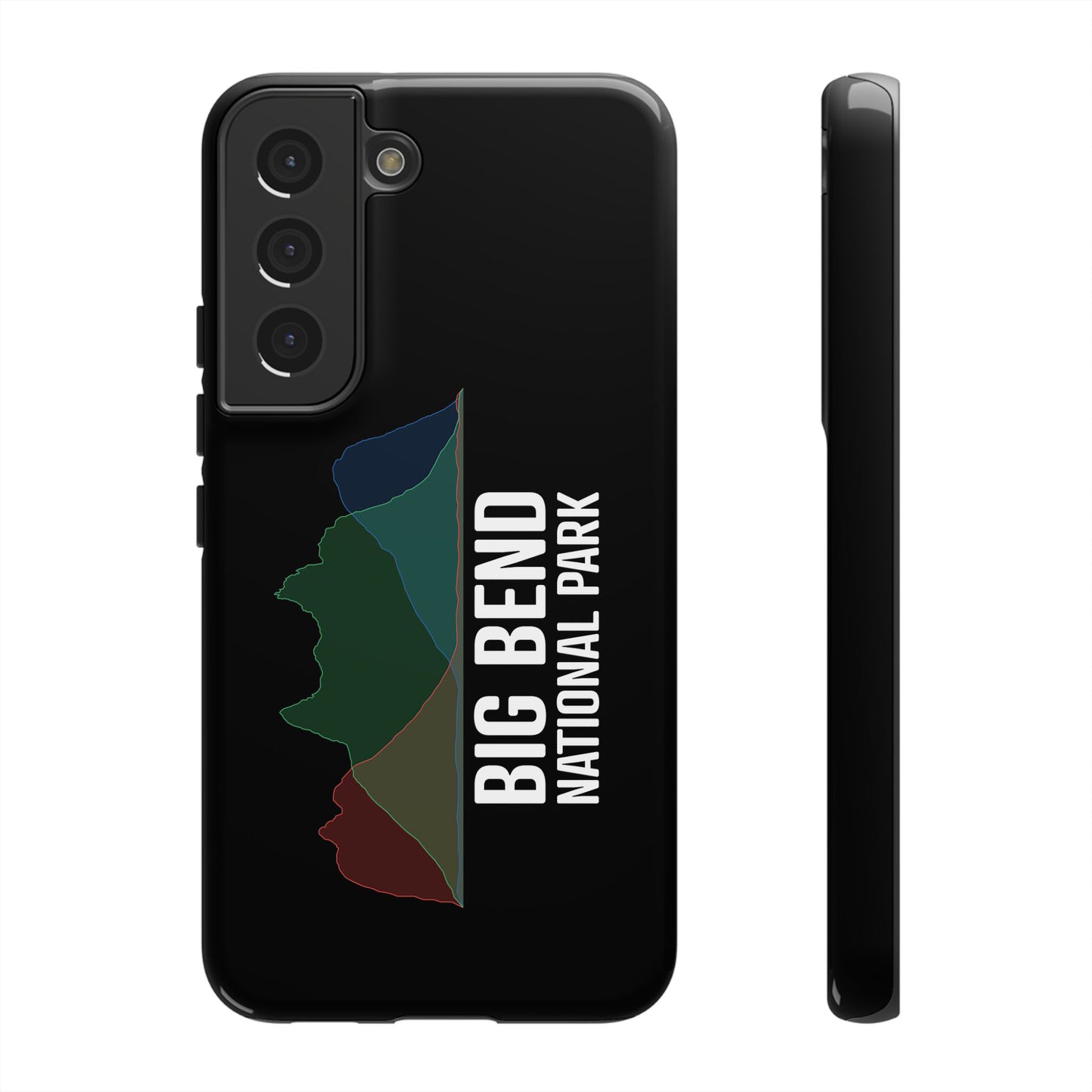 Big Bend National Park Phone Case - Histogram Design
