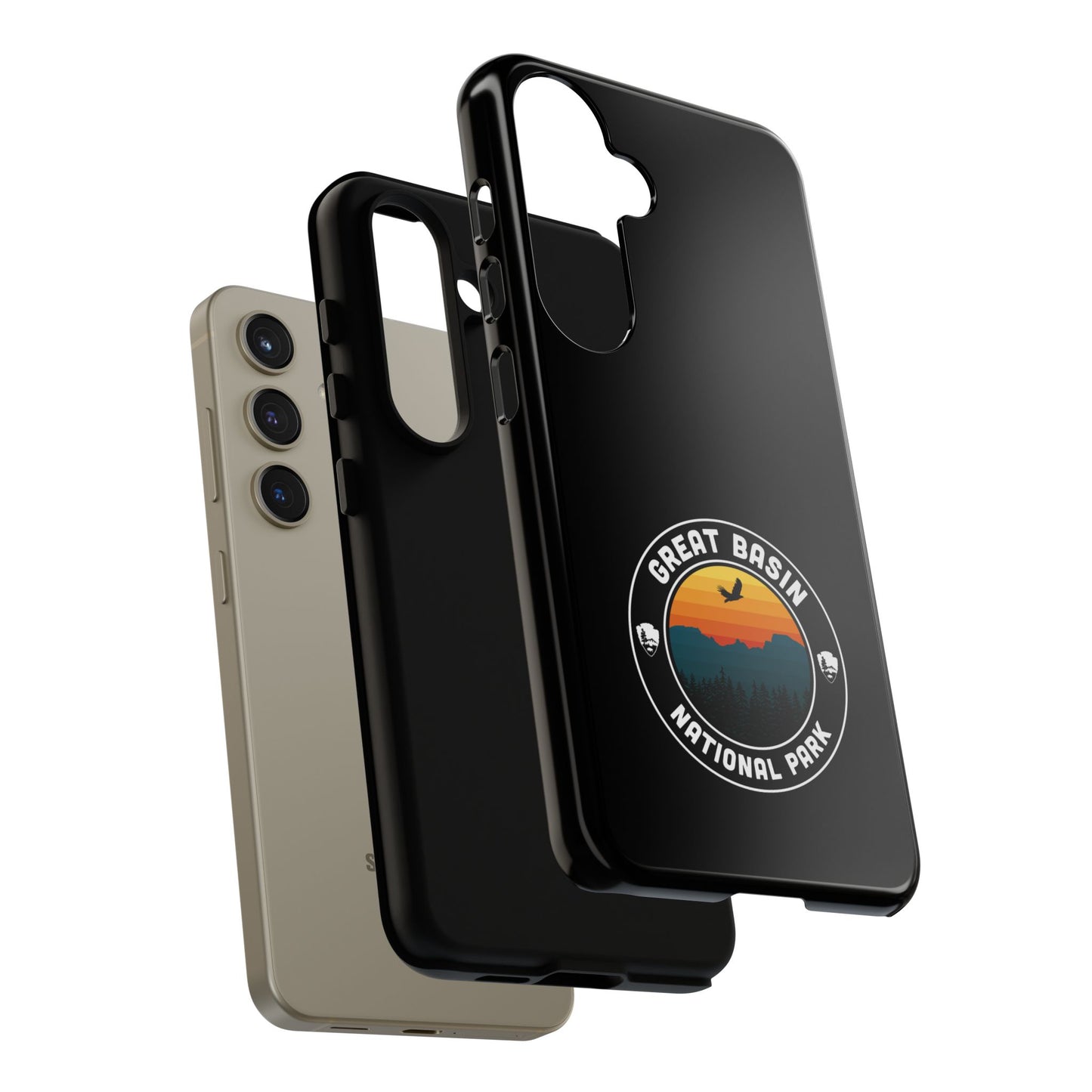 Great Basin National Park iPhone Case - Round Emblem Design