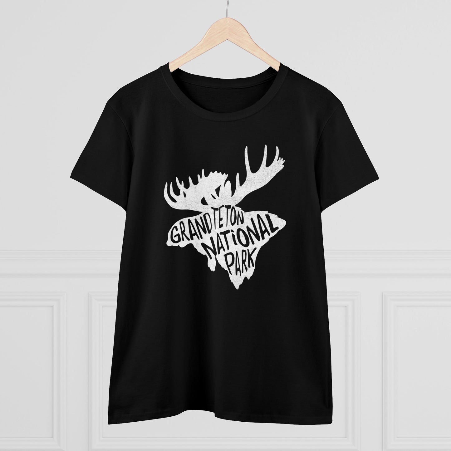 Grand Teton National Park Women's T-Shirt - Moose
