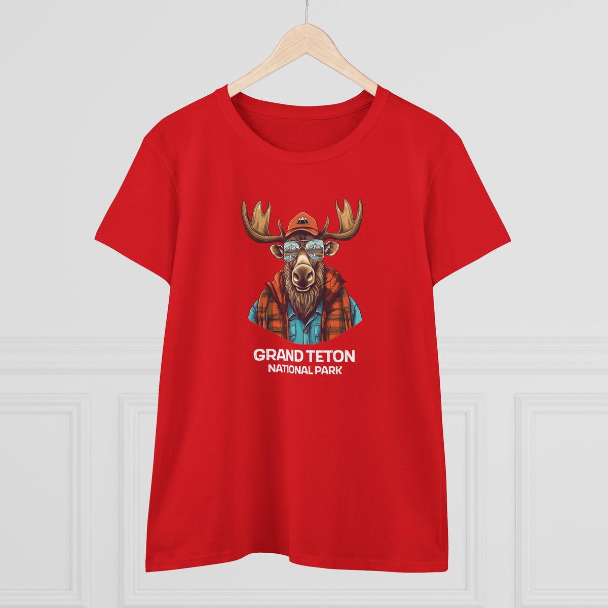Grand Teton National Park Women's T-Shirt - Cool Moose