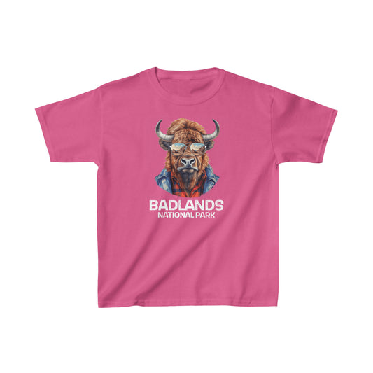 Badlands National Park Child T-Shirt - Cool Bison