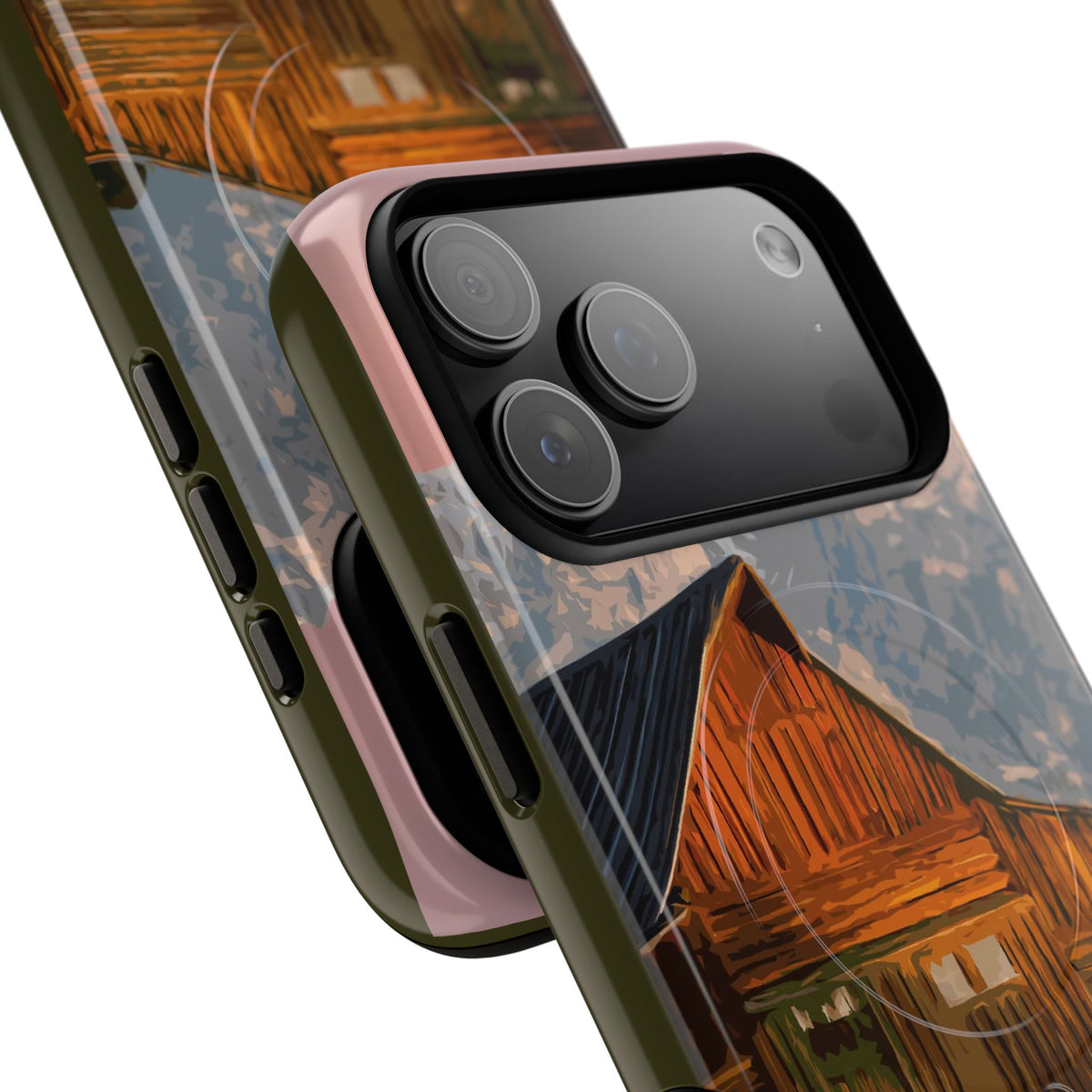 Grand Teton National Park iPhone Case with MagSafe - Moulton Barn