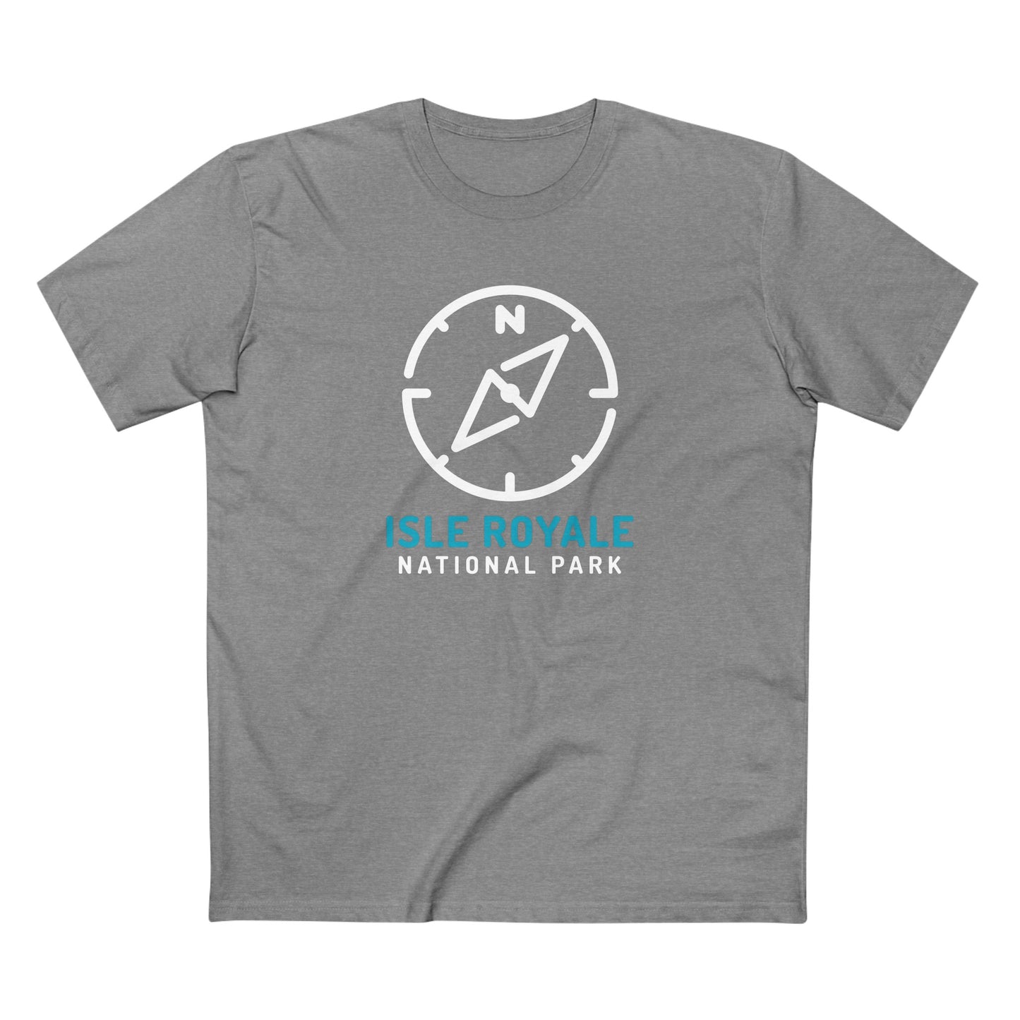 Isle Royale National Park T-Shirt Compass Design