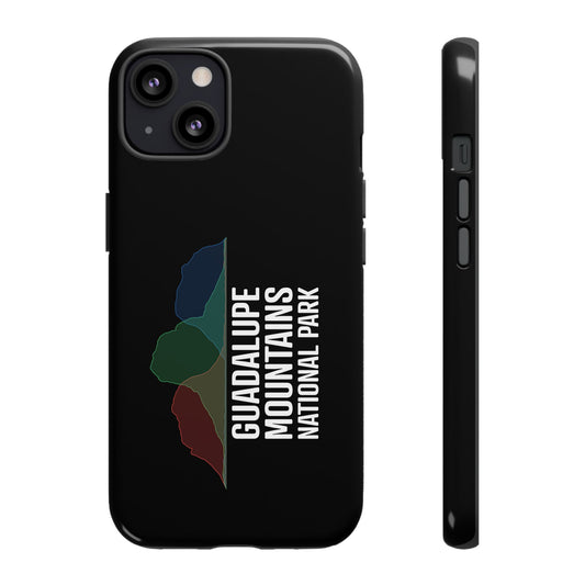 Guadalupe Mountains National Park Phone Case - Histogram Design