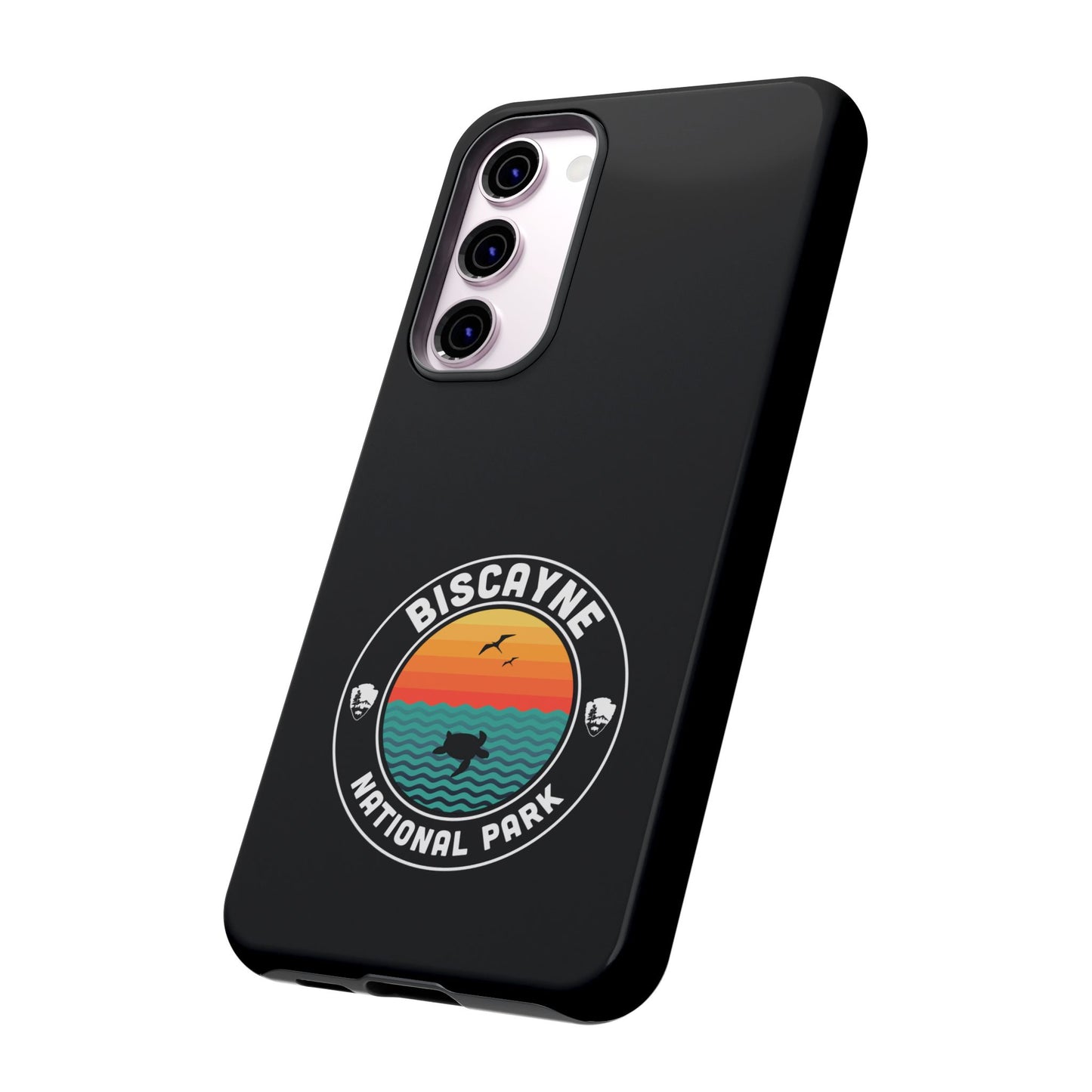 Biscayne National Park Phone Case - Round Emblem Design