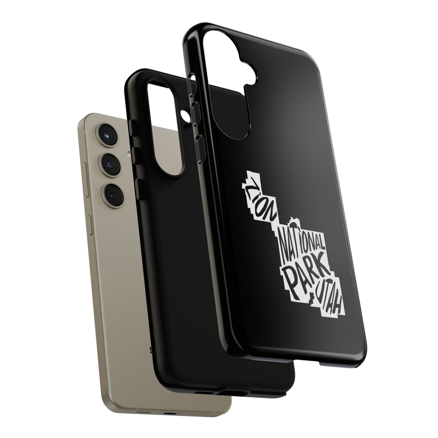 Zion National Park Phone Case - Map Design