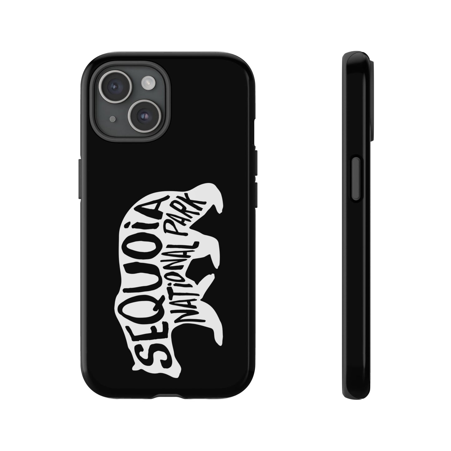 Sequoia National Park Phone Case - Black Bear Design