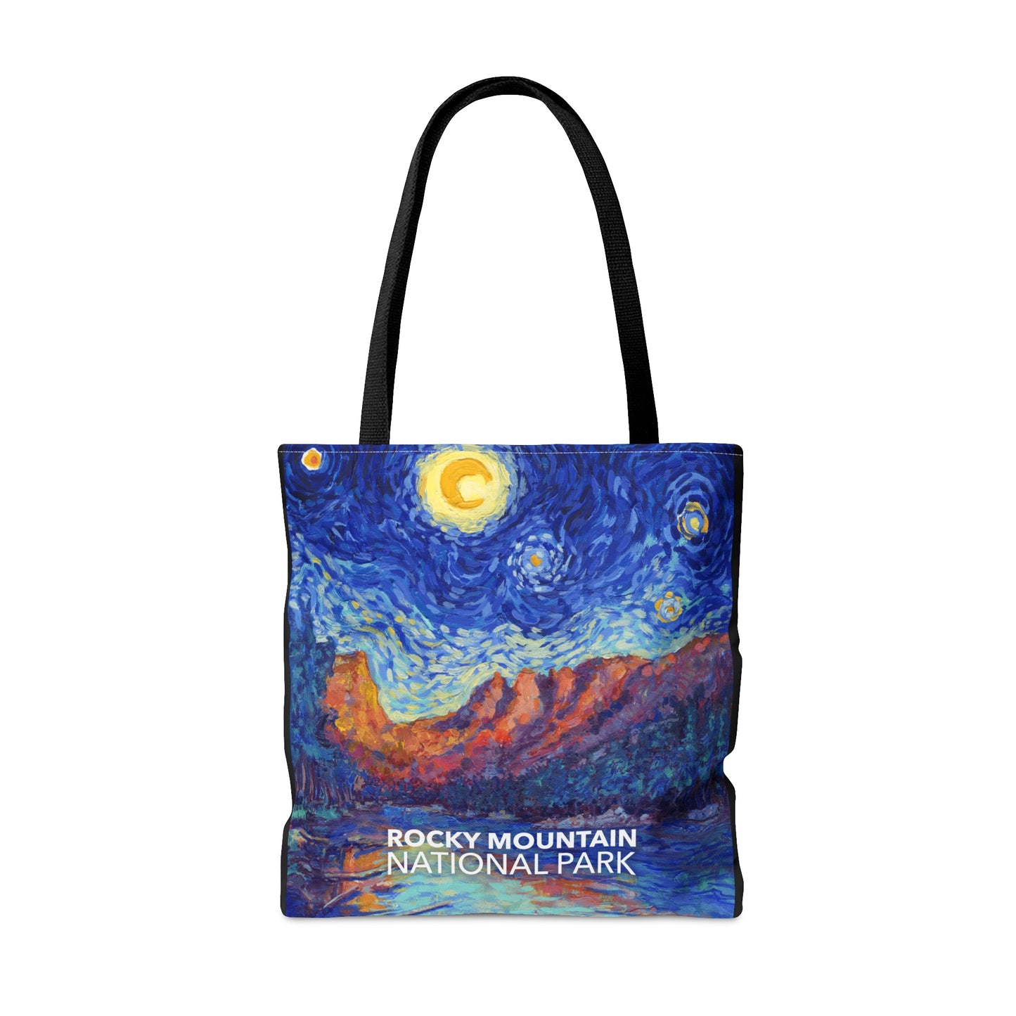 Rocky Mountain National Park Tote Bag - The Starry Night