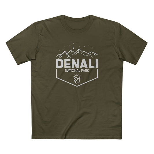 Denali National Park T-Shirt - Mountain Graphic