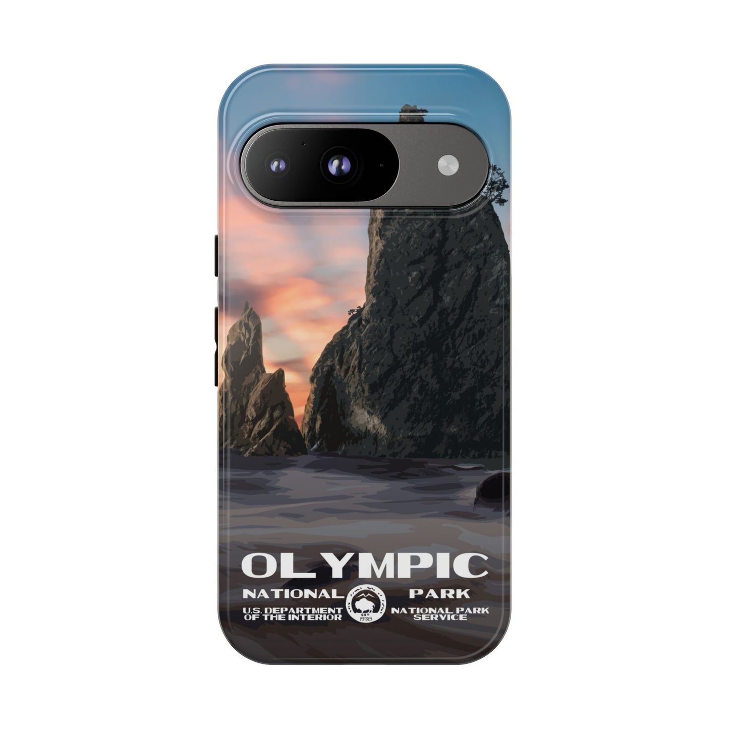 Olympic National Park Phone Case - WPA Style